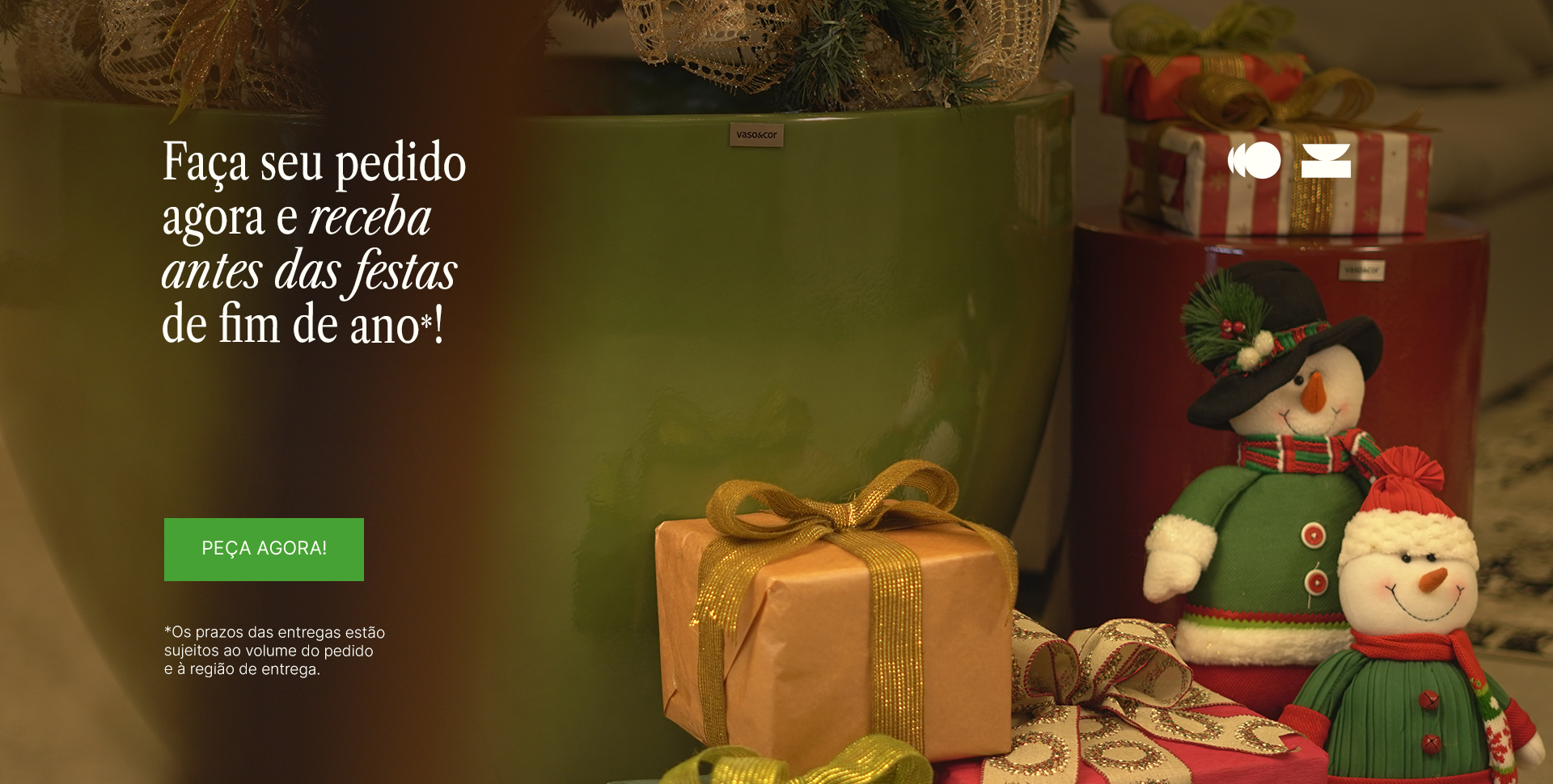 Receba antes das Festas