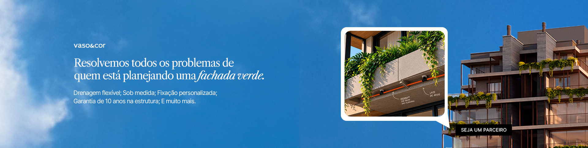 Floreiras de Fachada